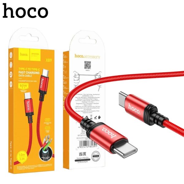 Hoco X89 USB C - USB C Charging cable