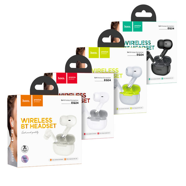 Wireless BT Headset Estrella Pro Design Hoco EQ24 - Image 4