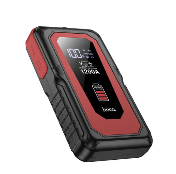 Car Emergency Jump Starter Power Bank 10,000 mAh Hoco QS3 - Image 2