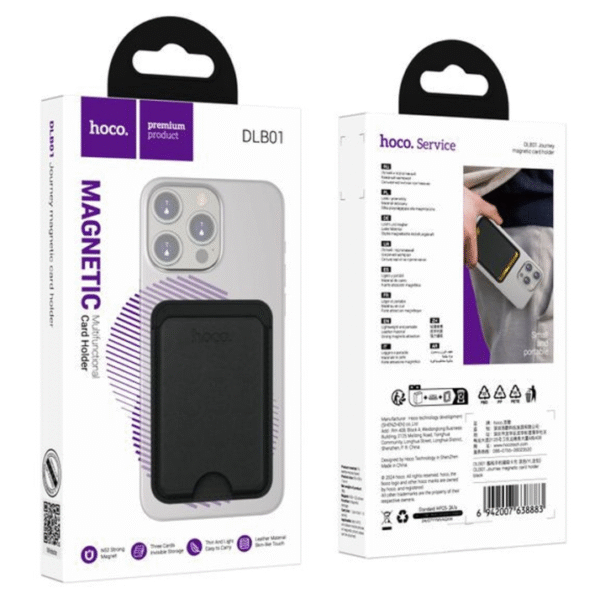 Card Holder for Phone Leather Licence ID Hoco DLB01
