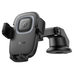 Dashboard Windscreen Phone Holder Wireless Charging Extendable Rotates Hoco HW32