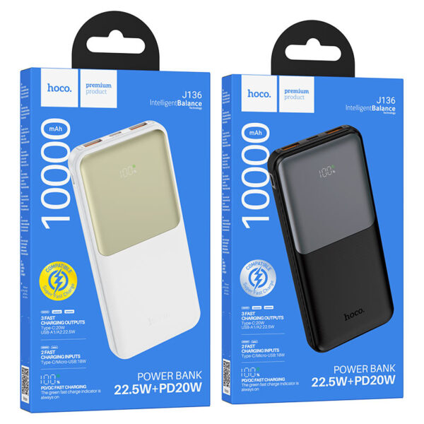 10,000 mAh Power Bank Hoco J136 - Image 3