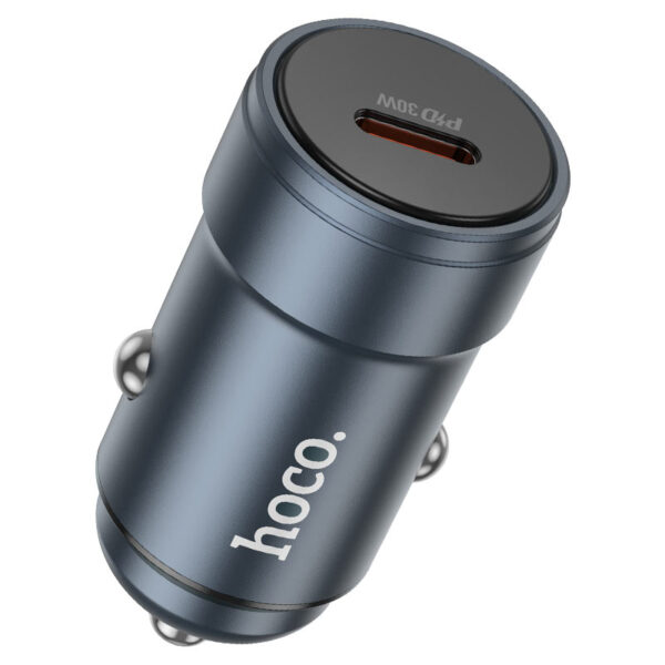 Fast Car Charger 12v 30W Cigarette Port USB C Hoco Z57
